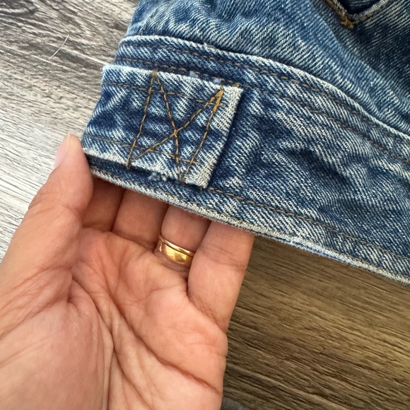 GH Bass & Co Men’s Vinatge Bomber Lined Jean Jackett Size M - Picture 8 of 16